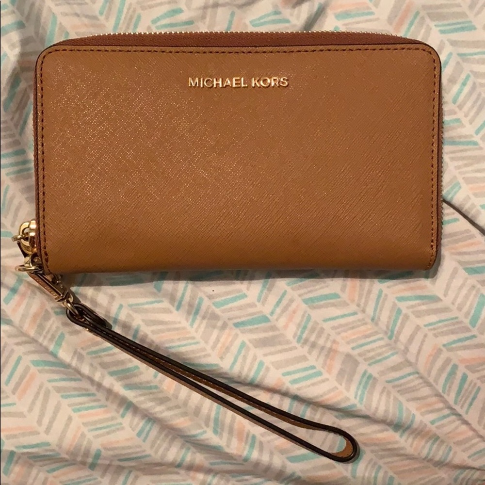 Michael Kors brown wallet